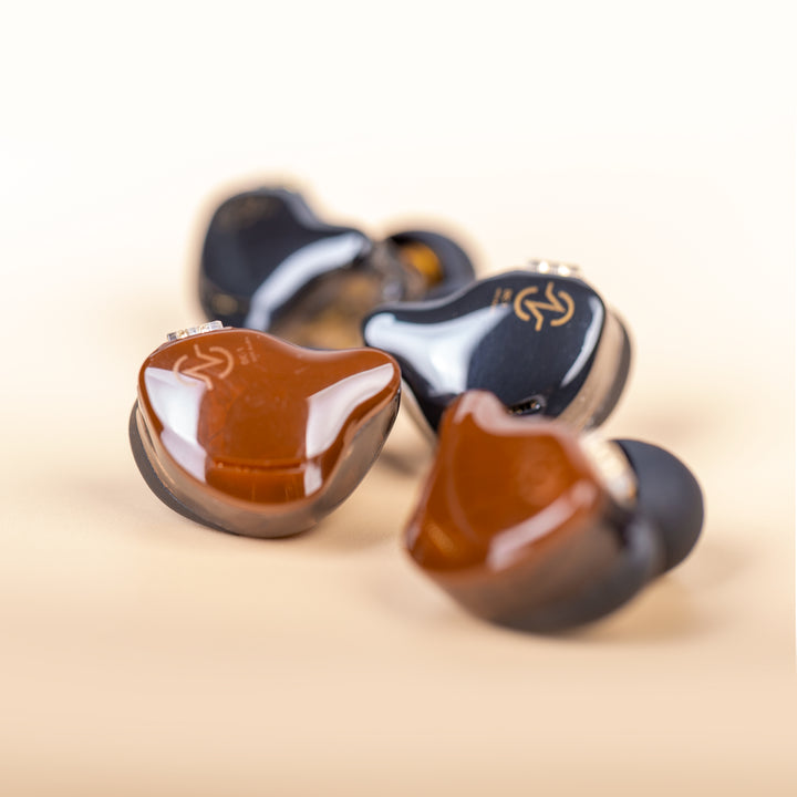 【CCZ Coffee Bean】 in Ear Monitor Wired Earbud in Ear Headphones,1DD HiFi Bass Immersive Sound Earphones, for Drummer Musicians Singer Stage Earbuds